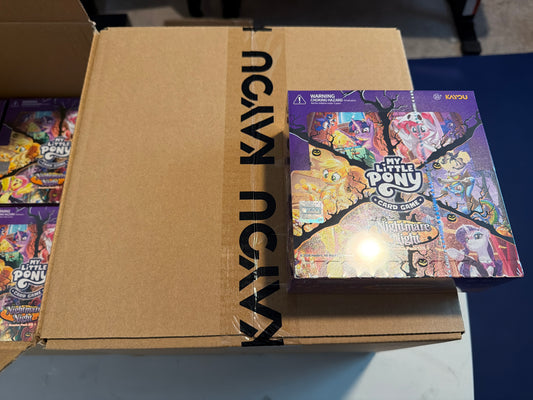 MLP NightMare Night Booster Box Sealed Half Case (16 Boxes)
