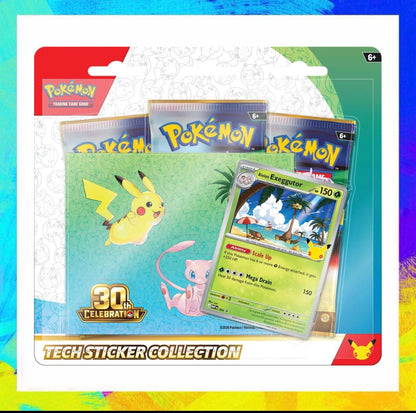 30th Celebration Tech Sticker Collection (WILL BE RANDOM PROMO)
