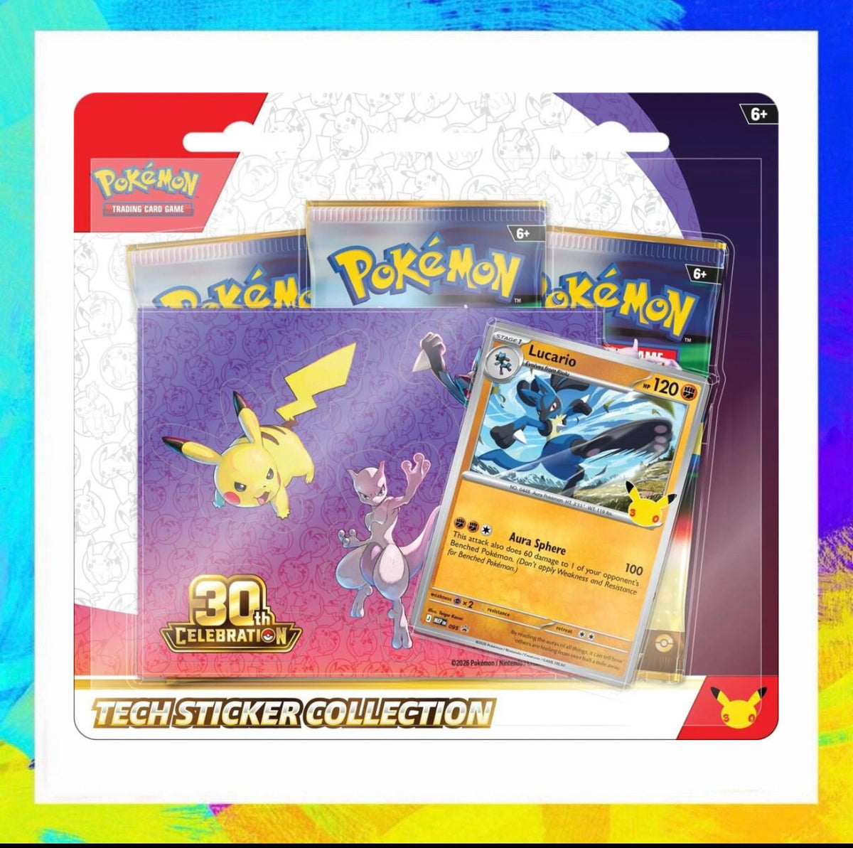 30th Celebration Tech Sticker Collection (WILL BE RANDOM PROMO)